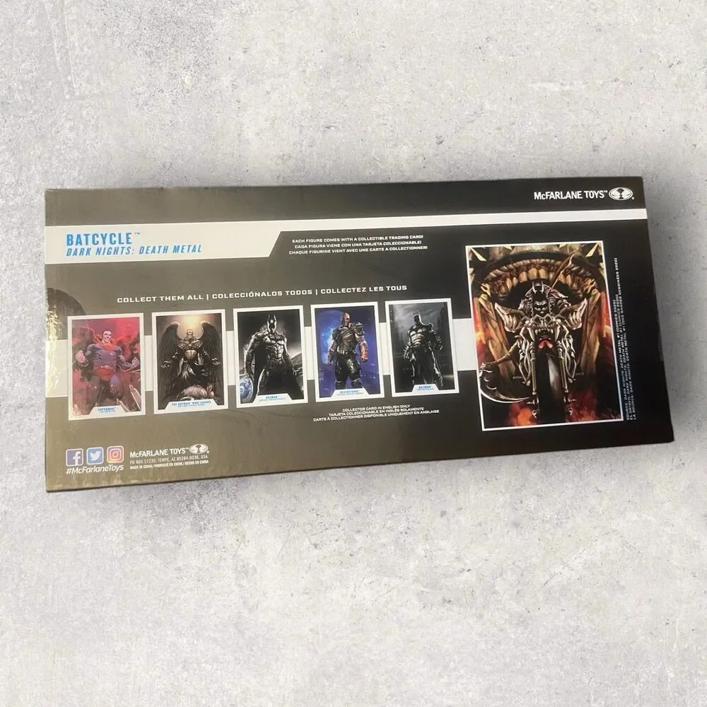 Mcfarlane DC Multiverse Batman Death Metal “Batcycle” NEW in BOX